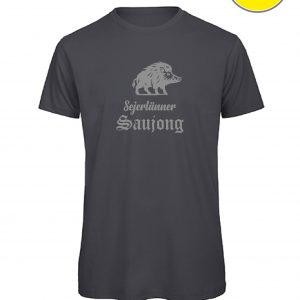 T-Shirt Sejerlänner Saujong DARKGREY HERREN