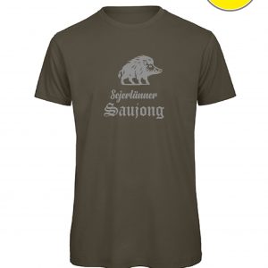 T-Shirt Sejerlänner Saujong KHAKI HERREN