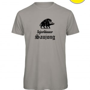 T-Shirt Sejerlänner Saujong LIGHTGREY HERREN
