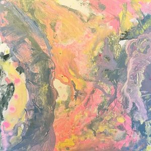 Abstraktes Gemälde "Moving Pastel"